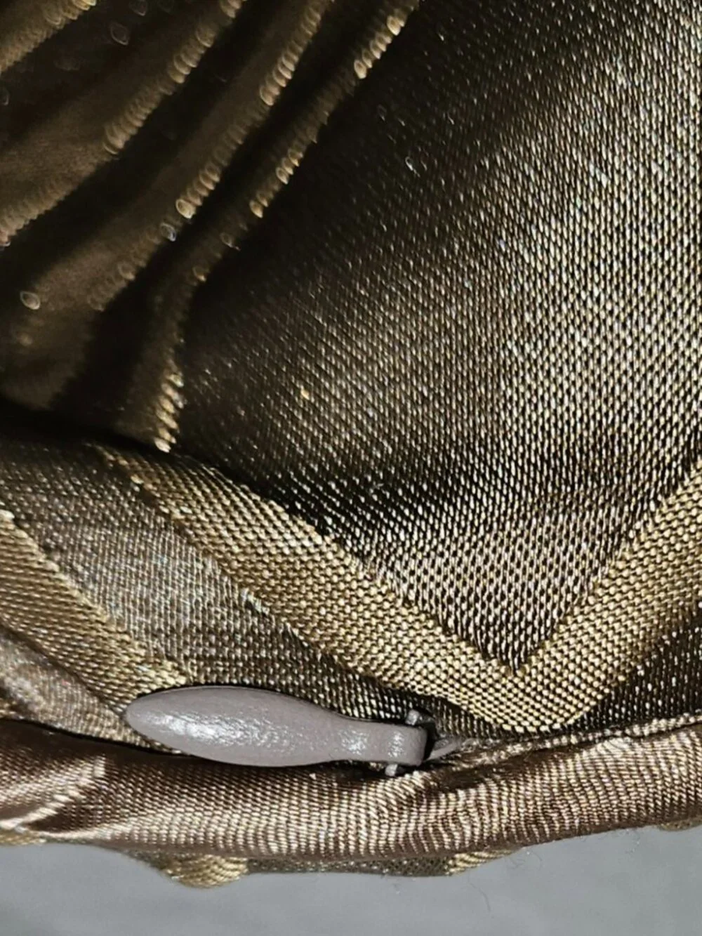 Bronze colored Covers for 16" x 16" Throw Pillows, set of 2, hidden zipper - Picture 2 of 2